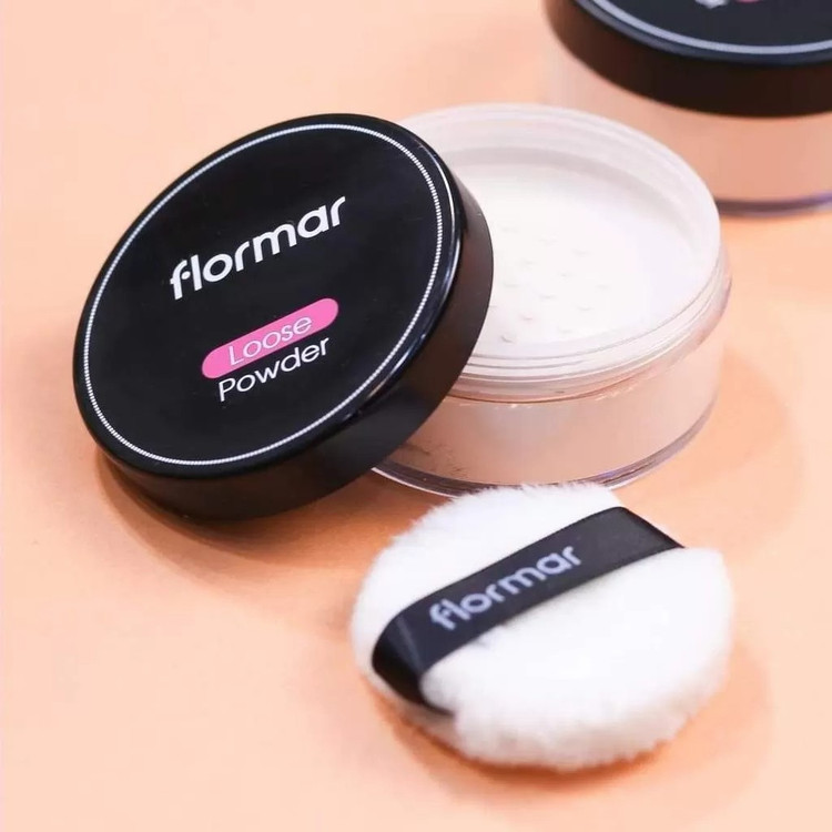 پودر فیکس فلورمار تثبیت کننده آرایش FLORMAR LOOSE POWDER نمای ۲