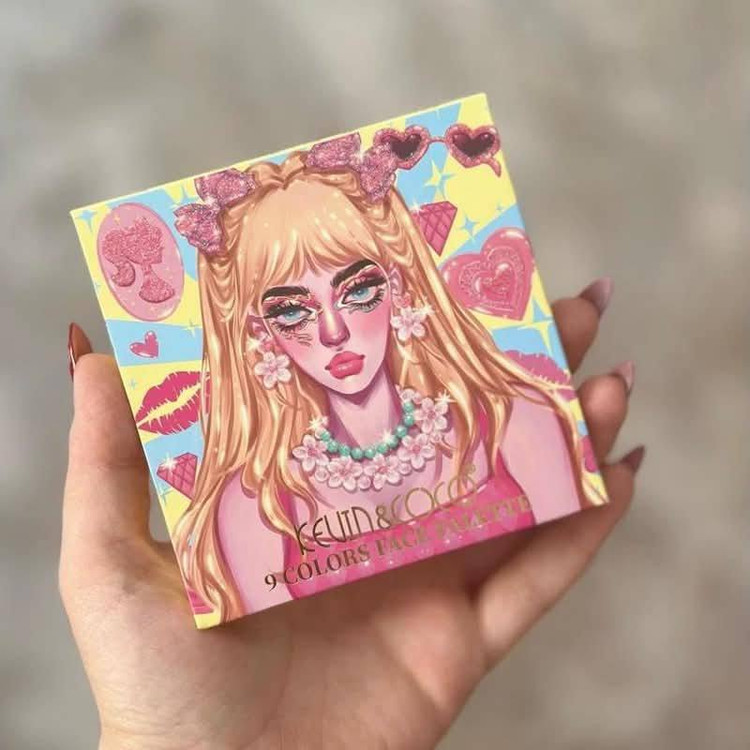 سایه ۹رنگ Kevin coco